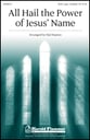 All Hail the Power of Jesus' Name SATB choral sheet music cover